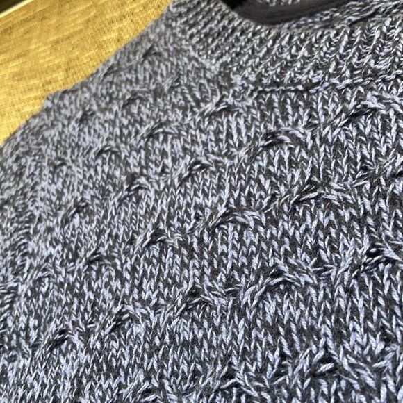 Croft and Barrow cotton honeycomb sweater - Picture 2 of 6